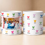 Miniatura de Taza para Profes con Corazones y Foto personalizada