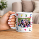 Miniatura de Taza para Profes con Corazones y Foto personalizada