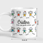 Miniatura de Taza con Muñequitos y Nombres personalizados
