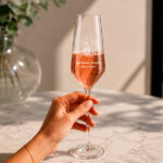 Miniatura de Pack de 2 Copas de Champagne Ilustración con Nombres personalizados