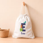 Miniatura de Mochila Saco Infantil Inicial personalizada