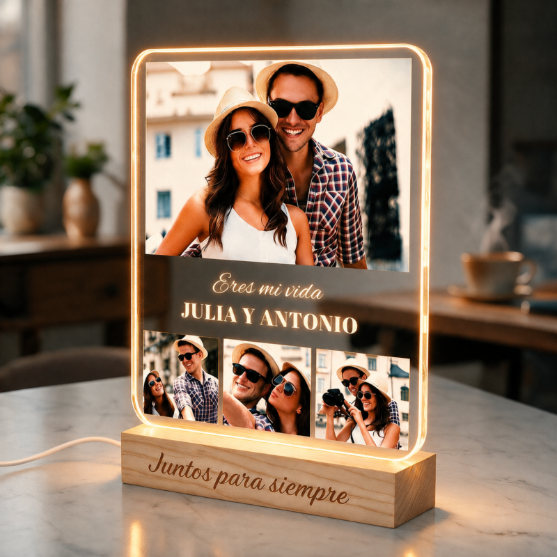 Lámpara Retratos personalizada