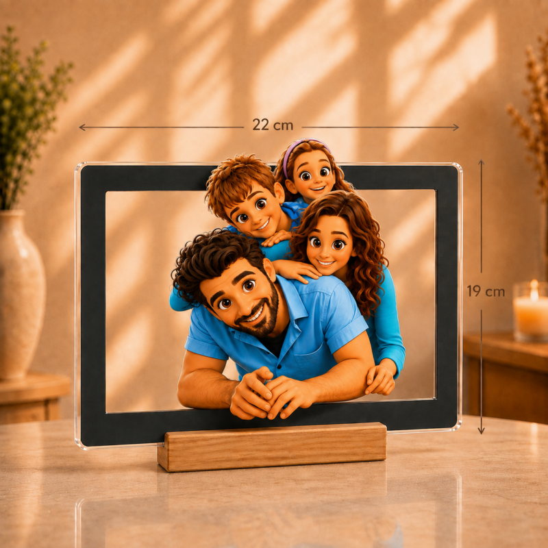 Marco con Foto 3D personalizado