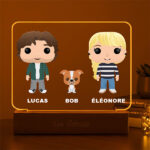 Vignette de Lampe Funkos personnalisée avec prénoms