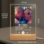 Vignette de Lampe Spotify personnalisée