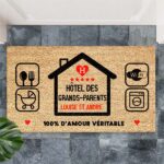Vignette de Paillasson Hôtel Grands-Parents personnalisé
