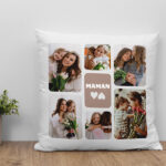 Vignette de Coussin Maman avec Six Photos personnalisé