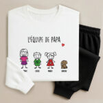 Vignette de Pyjama Personnages Été ou Hiver avec Texte personnalisé