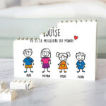 Puzzle de Blocs Personnages avec Texte Personnalisé Vignette de Puzzle de Blocs Personnages avec Texte Personnalisé