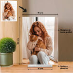 Vignette de Plaque ou Lampe avec Votre Photo personnalisée