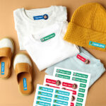 Vignette de Étiquettes textiles thermocollantes pour vêtements d’enfants personnalisées