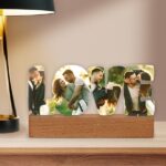 Plaque LOVE personnalisée avec photos et texte Vignette de Plaque LOVE personnalisée avec photos et texte