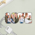 Porte-clés LOVE avec Photos personnalisées Vignette de Porte-clés LOVE avec Photos personnalisées