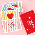 Vignette de Cartes à gratter avec Messages Surprise personnalisées
