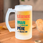 Vignette de Chope de Bière Légende personnalisée