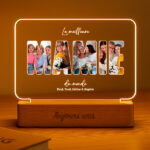 Lampe Mamie avec photos et textes personnalisés Vignette de Lampe Mamie avec photos et textes personnalisés