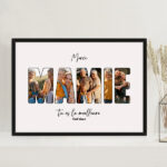 Vignette de Affiche Mamie avec photos et textes personnalisés