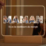 Vignette de Lampe Maman avec photos personnalisée