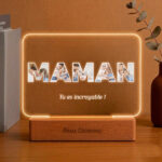 Vignette de Lampe Maman avec photos personnalisée