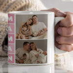 Vignette de Tasse Maman Cubes avec Quatre Photos personnalisée