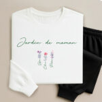 Pyjama le Jardin de Maman avec Prénoms personnalisés Vignette de Pyjama le Jardin de Maman avec Prénoms personnalisés