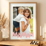 Vignette de Affiche pour Maman avec Photo personnalisée