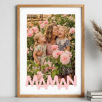 Vignette de Affiche pour Maman avec Photo personnalisée