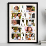 Vignette de Affiche Vertical pour Maman avec Photos personnalisées