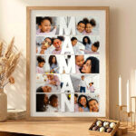 Vignette de Affiche Vertical pour Maman avec Photos personnalisées
