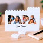 Vignette de Puzzle Papa avec Photos et Texte Personnalisé