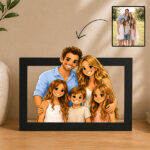 Cadre avec photo 3D personnalisée Vignette de Cadre avec photo 3D personnalisée