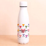 Bouteille pour Enseignants avec Cœurs et Prénoms personnalisés Vignette de Bouteille pour Enseignants avec Cœurs et Prénoms personnalisés