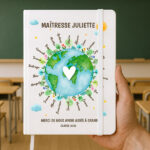 Carnet Planète avec Prénoms personnalisés Vignette de Carnet Planète avec Prénoms personnalisés