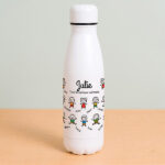 Bouteille avec Petits Personnages et Prénoms personnalisés Vignette de Bouteille avec Petits Personnages et Prénoms personnalisés