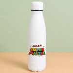 Bouteille Super Profe avec Prénoms personnalisés Vignette de Bouteille Super Profe avec Prénoms personnalisés