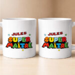 Vignette de Mug Super Profe avec Prénoms personnalisés