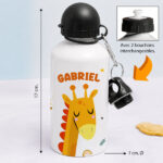 Vignette de Bouteille Enfant Animaux personnalisée