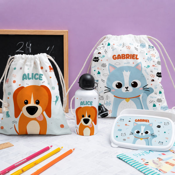 Bouteille Enfant Animaux personnalisée