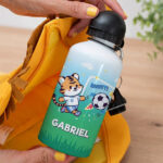 Vignette de Gourde Enfant Football personnalisée