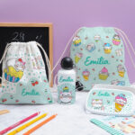 Vignette de Trousse Scolaire Enfant Petits Chats personnalisée
