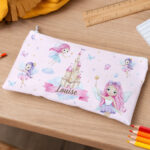 Vignette de Trousse Scolaire Enfant Fées personnalisée