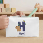 Vignette de Trousse Enfant avec Initiale Personnalisée
