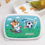 Vignette de Boîte à Repas Enfant Football personnalisée