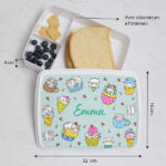 Vignette de Boîte à Repas Enfant Petits Chats personnalisée