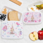 Vignette de Boîte à Repas Enfant Fées personnalisée