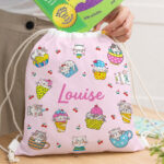 Vignette de Sac à dos à Cordons Enfant Petits Chats personnalisé