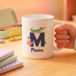 Vignette de Tasse Enfant Incassable avec Initiale Personnalisée