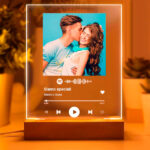 Targa Spotify personalizzata Miniatura di Targa Spotify personalizzata