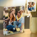 Targa Blocco Portafoto con foto personalizzata Miniatura di Targa Blocco Portafoto con foto personalizzata