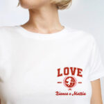 Miniatura di Maglietta Cupido con Nomi personalizzata